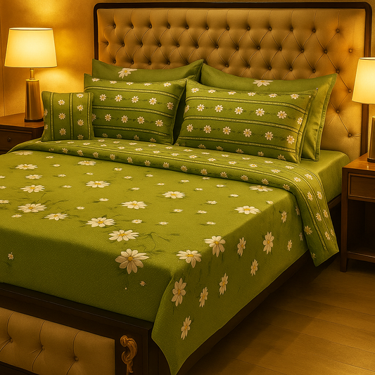 Nice 7Pc Comfortor Set Cotton
