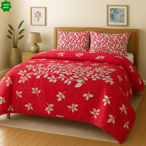 Comfort Cotton Bedsheet 3pc