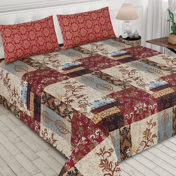 Fine Cotton Bedsheet 3pc