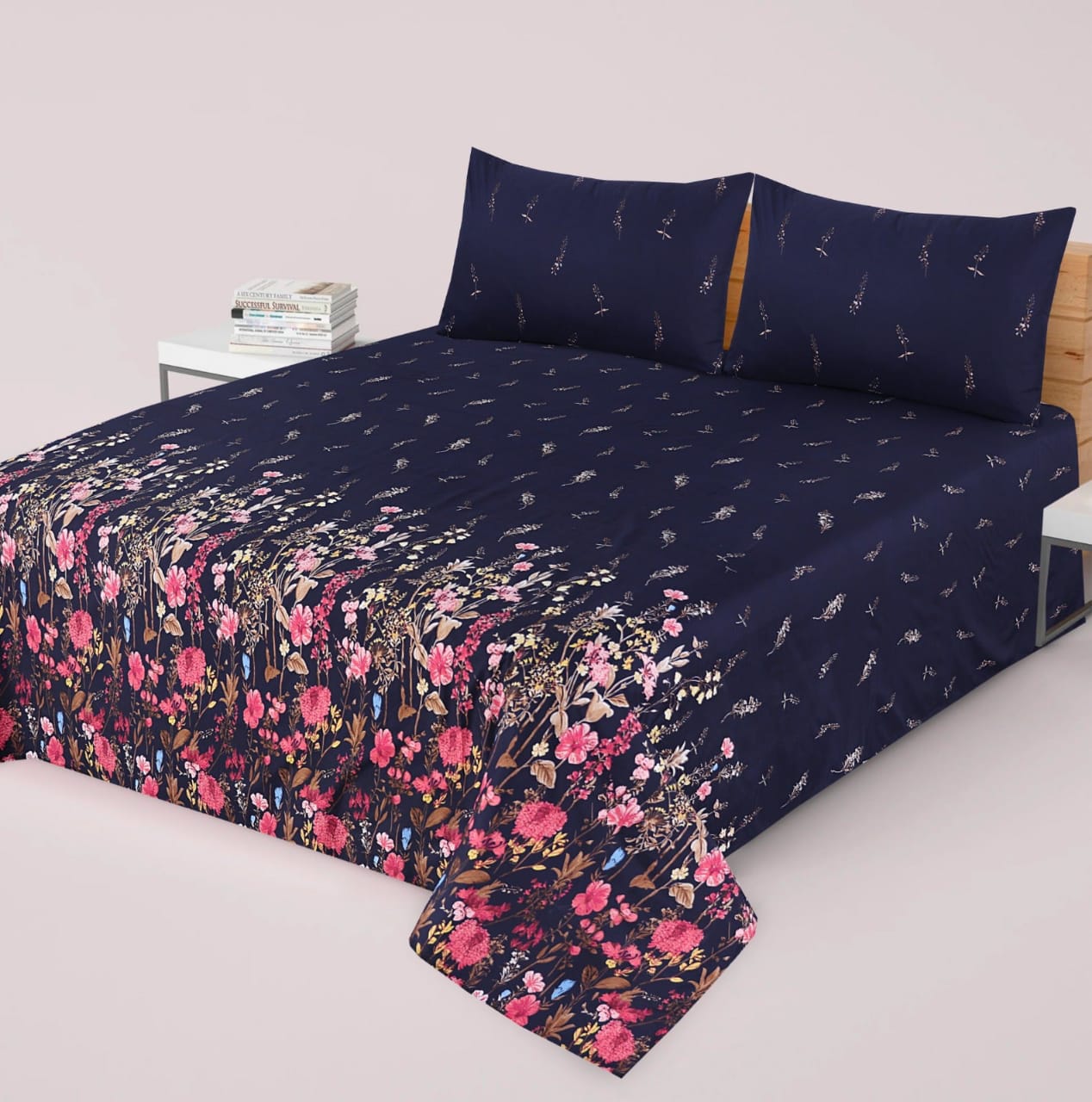 Dynasty Cotton Bedsheet 3pc