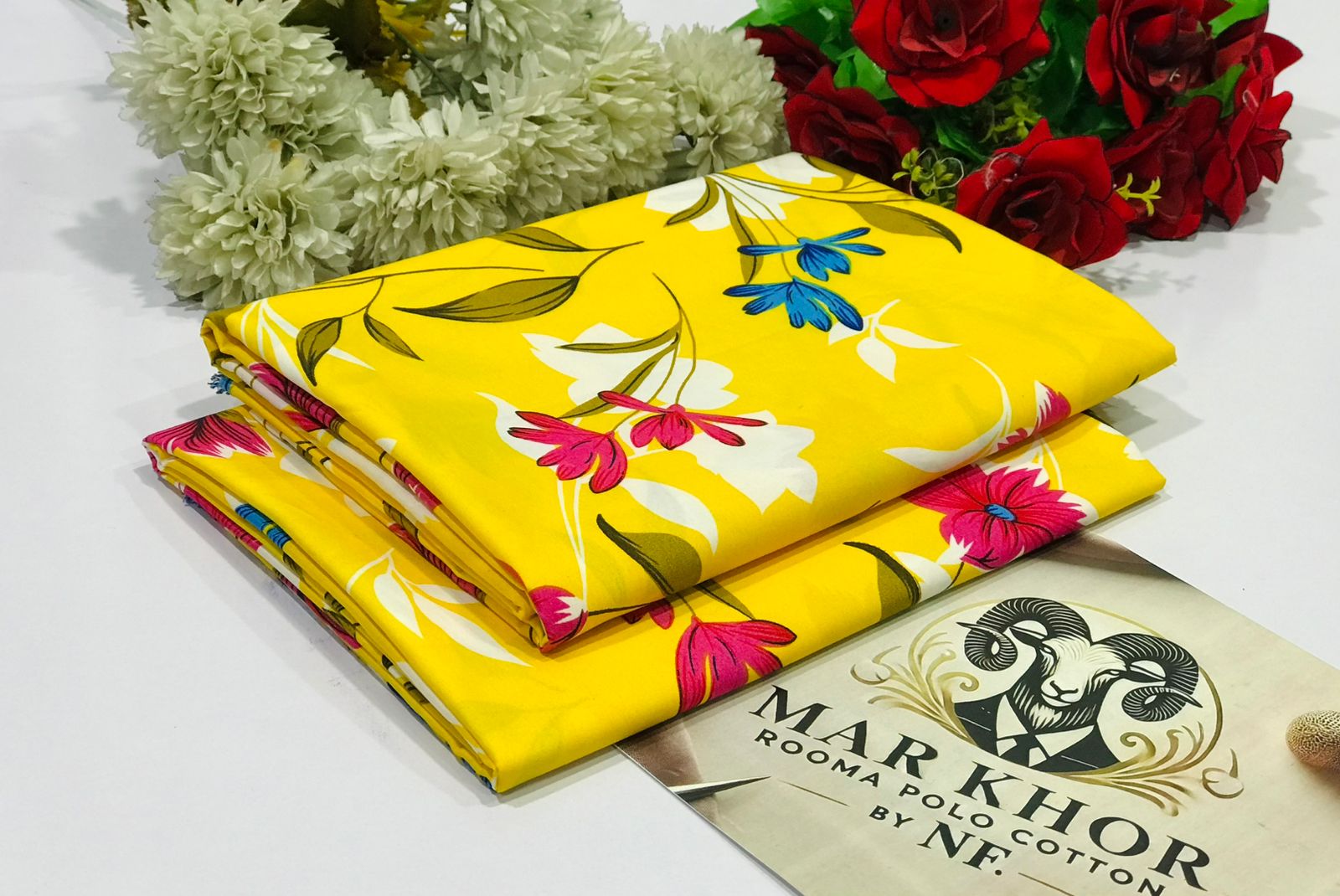 Ladies 2-Piece – Micro Polo Cotton with Floral Print