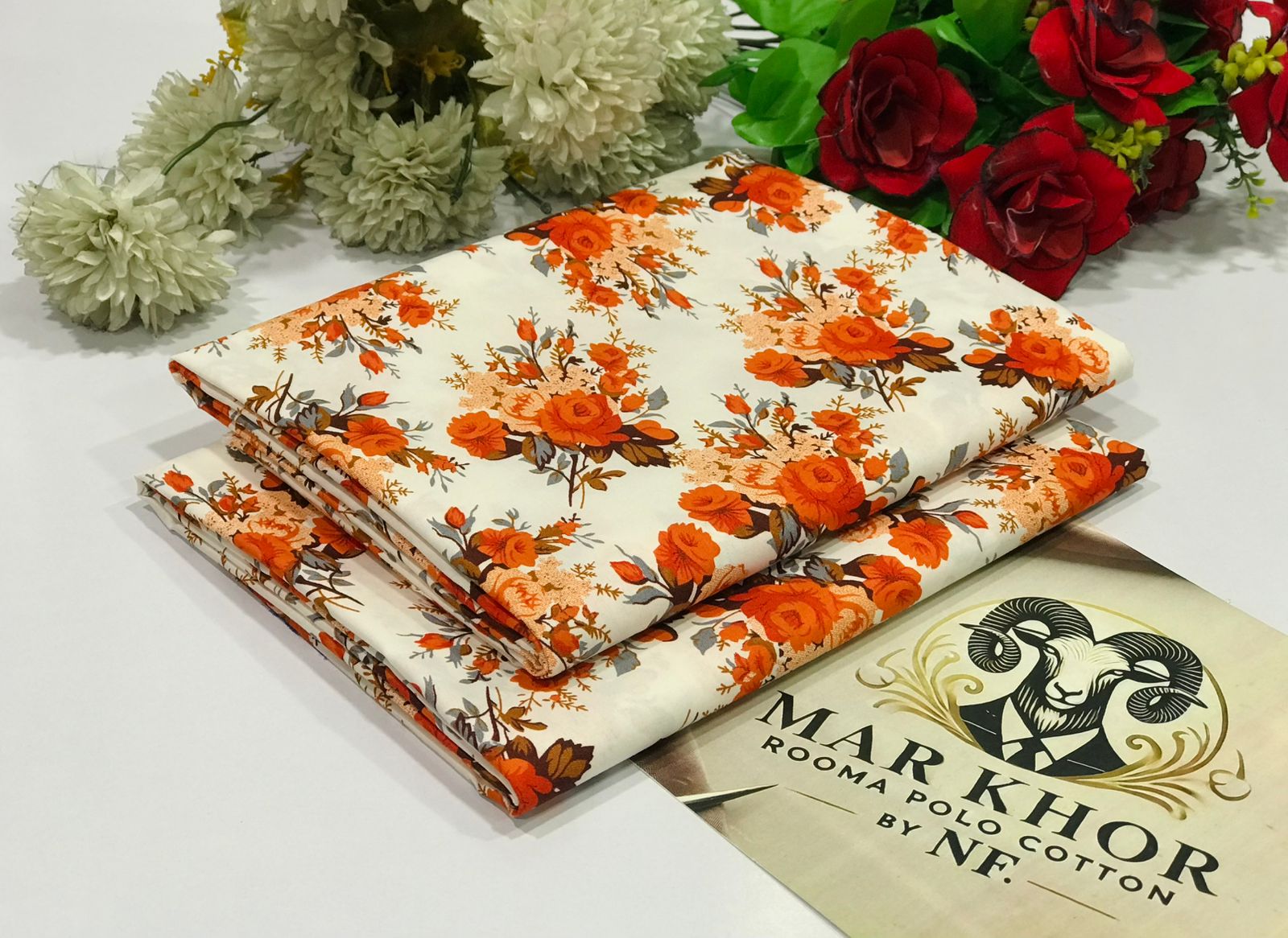 Ladies 2-Piece – Micro Polo Cotton with Floral Print