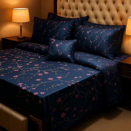 Nice 7Pc Comfortor Set Cotton