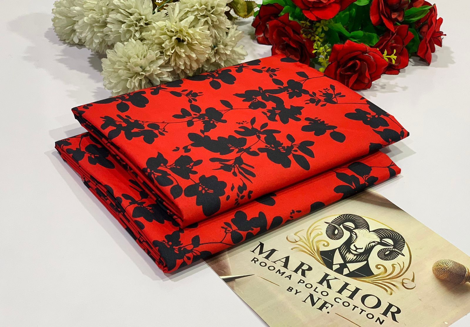 Ladies 2-Piece – Micro Polo Cotton with Floral Print