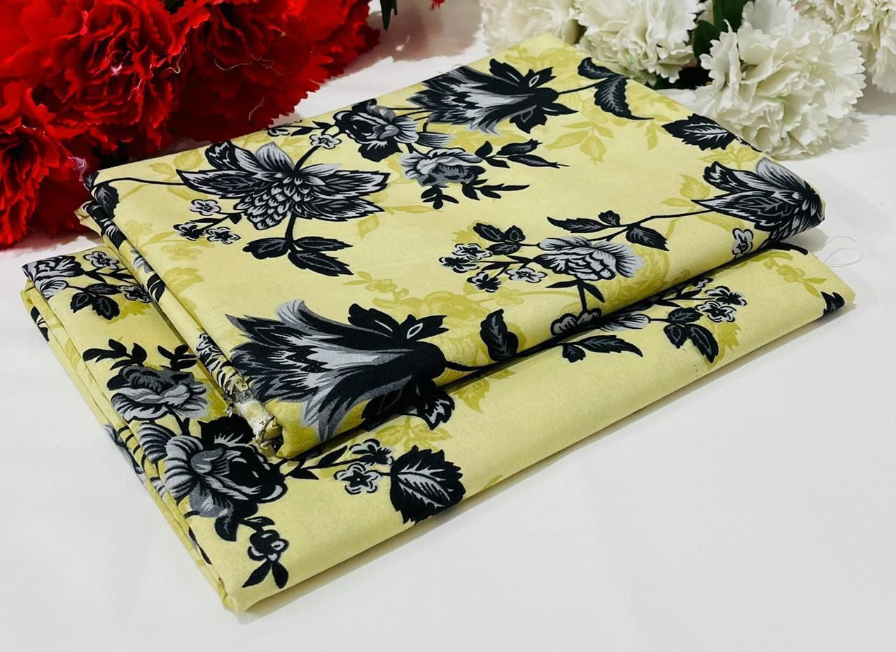 Ladies 2-Piece – Micro Polo Cotton with Floral Print