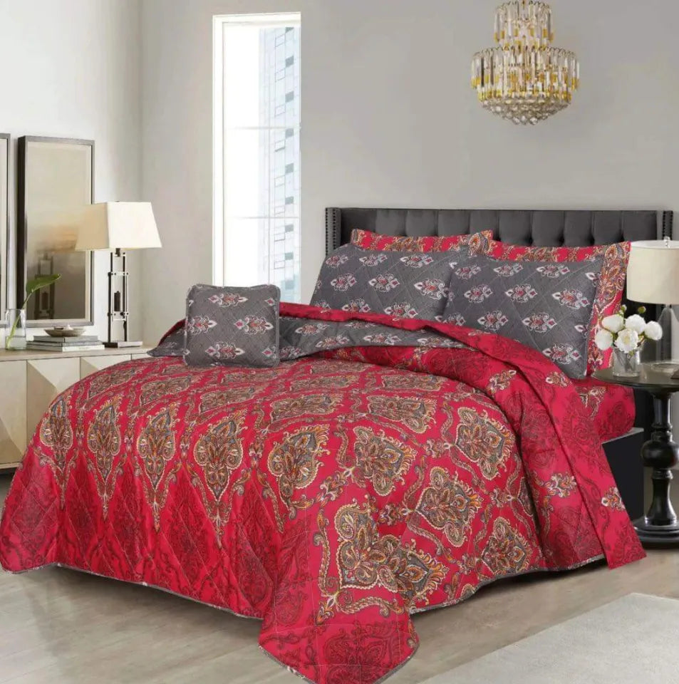 Nice 7Pc Comfortor Set Cotton