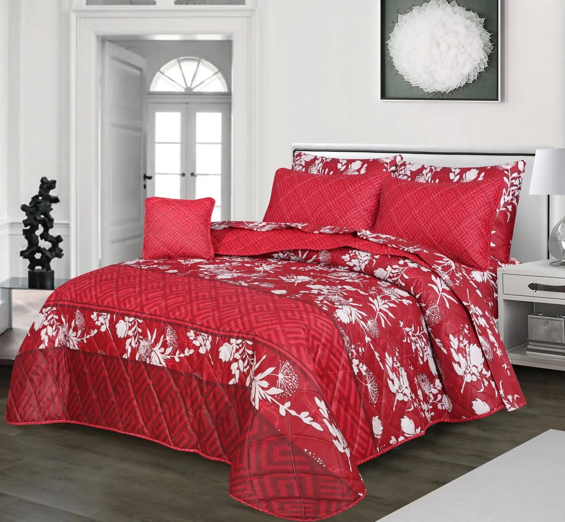 Devine 7Pc Comfortor Set Cotton